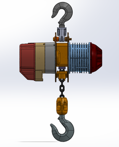 Palan à chaîne électrique Boneng TBN 1 tonne 220v suspendu levage Super Power Ghost Head palan électrique - Product Image 2