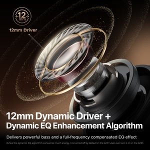 <span class=keywords><strong>Soundpeats</strong></span> T3 Pro Custom OEM Pantalla digital de graves altos BT5.4 Auriculares estéreo inalámbricos verdaderos Auriculares OWS TWS Gaming Sport - Product Image 4