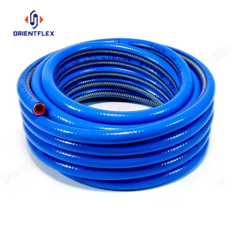 6Mm 8Mm a bassa pressione resistente al calore flessibile intrecciato in plastica da 10 piedi in Pvc morbido fornitore di tubi per Gas gpl naturale