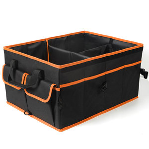 Qeepei Detaillering Tassen Opvouwbare Kofferbak Opbergdoos Antislip Kofferbak Organiseert Grote Opvouwbare <span class=keywords><strong>Organizer</strong></span> Voor Suv - Product Image 5
