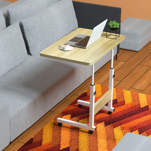 Table de chevet créative moderne à hauteur réglable <span class=keywords><strong>bureau</strong></span> d'ordinateur avec canapé <span class=keywords><strong>plateau</strong></span> de télévision pour ordinateur portable pour usage domestique chambre à coucher - Product Image 2