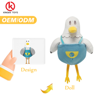 Porte-clés en peluche personnalisé en forme de chauve-souris, mini jouet en peluche, pendentif de dessin animé, service OEM ODM personnalisé, vente en gros