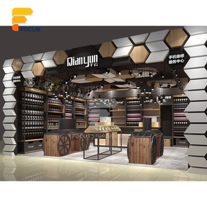 Comptoir de présentation en <span class=keywords><strong>verre</strong></span> pour magasin de téléphonie mobile avec panneaux en <span class=keywords><strong>verre</strong></span> trempé et passage de câbles minimal, armoire pour accessoires mobiles - Product Image 4
