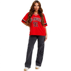 Elite Oversized Mesh Football Jersey Premium <b>Athletic</b> Streetwear Shirt Custom Colors Sizes XS-5XL Private Label Manufacturer - Product Image 3