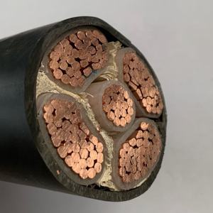 Cable aislado LSZH resistente al fuego sin halógenos de Bajo humo, 4X185 <span class=keywords><strong>1X95</strong></span> +, con núcleo de cobre sólido nominal de 450/750V para subterráneo, 1 unidad - Product Image 1