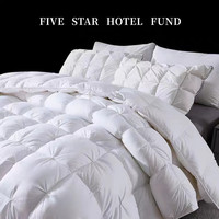Couette de lit chaude et douce, couettes en duvet de canard blanc, couettes pour l'hiver, ensemble de couette, insertion de couette, vente en gros, 95%