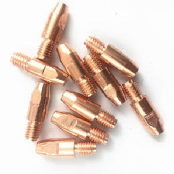 Аксессуары для MIG DEM M6 * 28-MB501D, запчасти для сварочного пистолета, контактный наконечник E-Cu CuCrZr для MIG сварочного фонаря MB501D