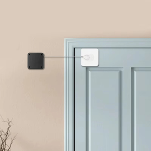 ตัวปิดประตูอัตโนมัติแบบไม่ต้องเจาะ  พร้อมสายดึงปรับได้ สำหรับประตูแบบติดผนัง ชนิดขายึด - Product Image 4