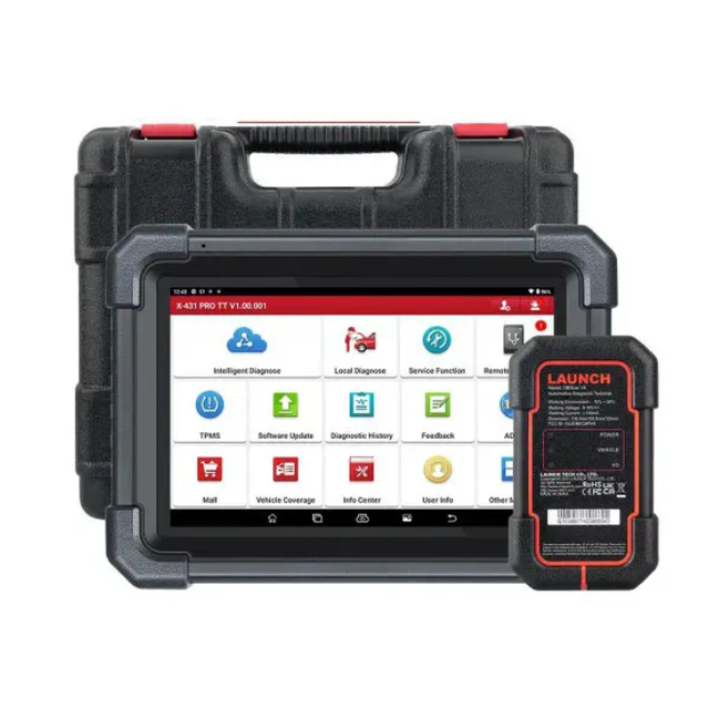 X431 PRO V5.0/TT Car Diagnostic Tools with DBScar VII VCI CAN FD Car Diagnostic Bluetooth OBD-II Adapter Vehicle Diagnostics