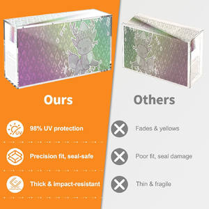 Boîte de présentation en acrylique transparente avec couvercle magnétique compatible avec la collection Prismatic Evolutions Super Premium, Prismatic Evolutions SPC - Product Image 4