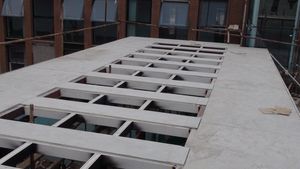 لوح إسمنتي من الألياف عالي الجودة ، لوح حائط قائم على أساس الأسمنت للاستخدام الداخلي - Product Image 5