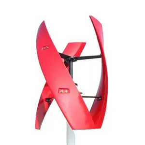 220V 20KW Vertical Helix Wind Turbine Matched With Optimized Aerodynamic Shape And Structure