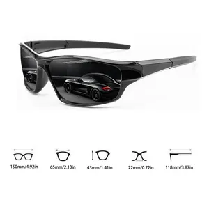 Lunettes de sécurité tendance 7 pièces pour hommes et femmes, lunettes de soleil pour vélo, VTT, lunettes de sport d'extérieur - Product Image 5