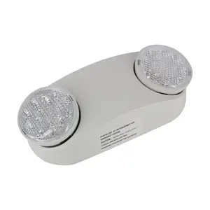 Batería de dos lámparas 2*3,6 W con certificado UL de 700 V 1,2 mAh, luz de emergencia LED de más de 90 minutos