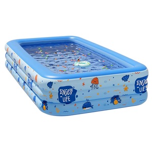 Piscina Inflable Independiente de 1.5m-3m para Bebés y Niños, Glaciar, Paraíso Secreto, Piscina Grande y Resistente para Interiores y Exteriores - Product Image 3