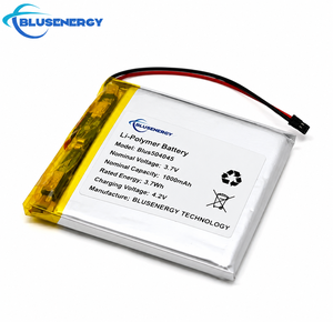 BLUSENERGY 504045 Lipo Battery 3.7v 1000mah Rechargeable Lithium Polymer Battery - Product Image 1