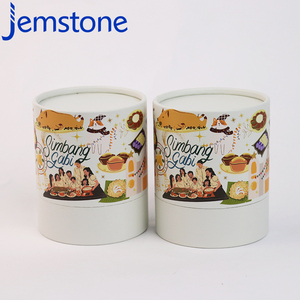 กล่องบรรจุภัณฑ์กระบอกย่อยสลายได้ทางชีวภาพคุณภาพสูงบรรจุภัณฑ์หลอดกระดาษคราฟท์แบบกําหนดเอง - Product Image 1