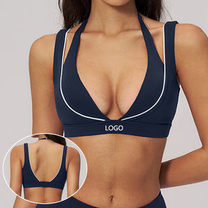Reggiseno Sportivo da Donna con Scollo a V Profondo, Stile Lussuoso, Senza Schienale, <span class=keywords><strong>per</strong></span> Yoga e <span class=keywords><strong>Allenamento</strong></span> all'Aperto - Product Image 5