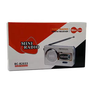 Radio portable multifonction BC-R20133 AM/FM avec antenne télescopique, lecteur multimédia portable pour la maison – Offre spéciale - Product Image 6