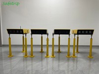 Projecteur de signalisation de piste PAPI à LED solaire Safetrip pour solutions d'éclairage au sol des aéroports