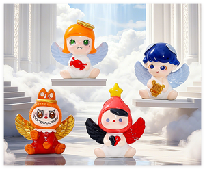 Resin 12 Zodiac Signs Constellations Home Garden Sculpture Decorative fairy Baby <strong>Angel</strong> <strong>Figure</strong> with wings Characters Toy Giveaway - Product Image 6