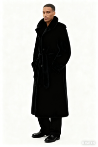 Áo khoác lông chồn cao cấp, dáng dài, ôm body, sang trọng dành cho nam giới, lý tưởng cho giới doanh nhân, và lựa chọn hàng đầu cho mùa Giáng sinh - Product Image 6