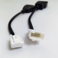 Cable de Extensión OBD2 Personalizado de 16 Pines Macho a Hembra, Cable Extensor de Diagnóstico para Herramienta de Escaneo OBD2, Compatible con Todos los Vehículos OBD2