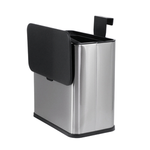 <strong>Kitchen</strong> Hanging Trash Waste <strong>Bins</strong> Dustbin <strong>Compost</strong> <strong>Bin</strong> Wall Mounted Stainless Steel Trash Can - Product Image 2