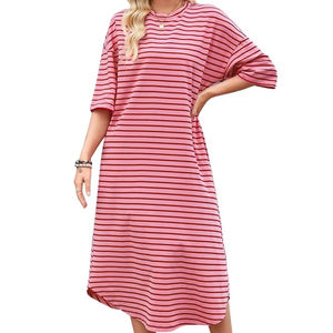 שמלת מיני-מערב מכירה חמה שמלת חולצה ארוכה מזדמנים בגדי נשים - Product Image 1