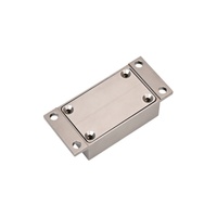 Accessoires de capteur de production d'énergie éolienne en alliage d'aluminium, type personnalisé, inclinaison horizontale, usinage par fraisage