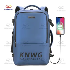 2024 anpassbare Logo lässig Business Laptop Rucksack Luxus wasserdichte Tasche Luxus Laptop Rucksack mit Laptop fach