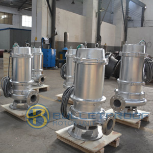 Bulletproof Stainless Steel AC Motor 3 Phase Submersible Sewage <b>Pump</b> 100m/h Flow 30m Head Industrial Mining Use ODM/OEM - Product Image 5