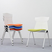 Chaise de conférence en maille pour salle de réunion, chaise de bureau pour formation