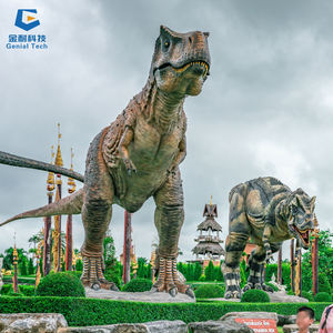 SGAD140 Dinosaure animatronique Trex de grande taille personnalisé de Zigong, certifié CE pour les zoos et les parcs, utilisable en intérieur/extérieur - Product Image 1