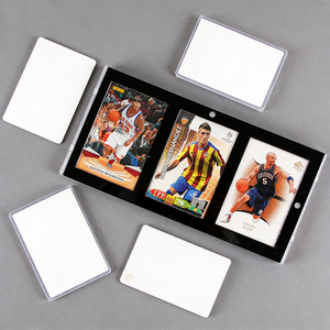 Exhibidor de Tarjetas Coleccionables de Béisbol Acrílico de Alta Calidad, Suministro Directo del Fabricante, Personalizado, con 3 Ranuras para Almacenamiento y Exhibición - Product Image 6