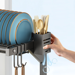 Escurridor de Platos Sobre el Fregadero para <span class=keywords><strong>Cocina</strong></span>, con Accesorios, Organizador, Escurridor, Escurridor de Platos Silversmith, Venta al por Mayor de Fábrica - Product Image 6