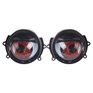 Autocollants imperméables pour moto, œil du diable des neuf diables, œil d'écriture II, logo de modification de voiture électrique, vente en gros - Product Image 4