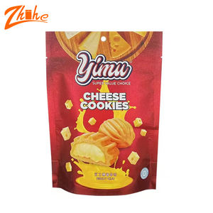 Sacchetto Stand Up in alluminio stampato personalizzato con sacchetti di imballaggio per la protezione della frutta di Mango essiccata congelata per uso alimentare con cerniera - Product Image 1