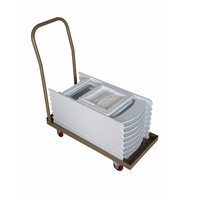 Chariot pliable à chariot/camion/Dolly, rangement en acier, pour entrepôt, voiture de rangement, plage, hôtel, événement, mariage, Banquet, vente en gros