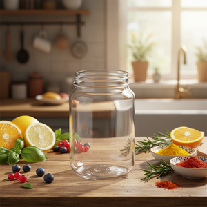 Prostar Milk Bottle 24oz Custom <strong>Mason</strong> <strong>Jars</strong> <strong>Plastic</strong> <strong>Jars</strong> With Lids for Pickles and Kitchen Storage - Product Image 4