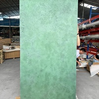 Panel de Pared de Cemento Artístico Chapado en Oro, Resistente al Agua y al Fuego, para Uso Comercial, Venta al por Mayor de Fábrica