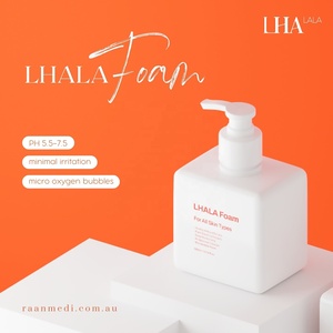 Nettoyant moussant micro-bulles végétalien coré<span class=keywords><strong>en</strong></span> Lha Lala à l'acide hyaluronique pour le visage, éclaircissant, hydratant, blanchissant, <span class=keywords><strong>nettoyage</strong></span> <span class=keywords><strong>en</strong></span> <span class=keywords><strong>profondeur</strong></span> - Product Image 3