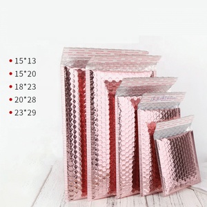 ซัพพลายเออร์จีนราคาถูก Rose Gold Bubble <span class=keywords><strong>envelope</strong></span> กระเป๋าด้านนอกอลูมิเนียมฟอยล์ฟองสบู่กระเป๋า - Product Image 1