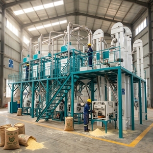 Usine de mouture de maïs entièrement automatique 50-200 TPD pour la production de <span class=keywords><strong>farine</strong></span> de maïs et de semoule de maïs - Projet de mouture - Product Image 1