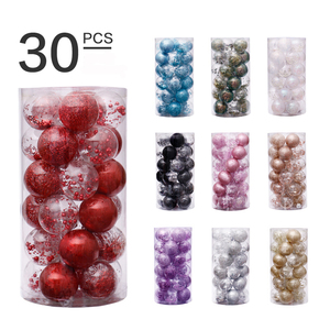 Vente flash : Boules <span class=keywords><strong>de</strong></span> Noël transparentes en PET <span class=keywords><strong>de</strong></span> 6 cm <span class=keywords><strong>et</strong></span> décorations pour arbre <span class=keywords><strong>de</strong></span> Noël, fournitures <span class=keywords><strong>de</strong></span> décoration pour fêtes <span class=keywords><strong>et</strong></span> festivals avec <span class=keywords><strong>photo</strong></span> personnalisée - Product Image 2