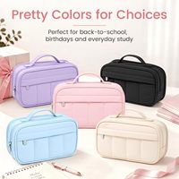Estuche para Lápices Personalizado de Gran Capacidad, Bolsa para Lápices Escolares para Niños y Niñas con Cierre, Logotipo OEM, Bolsa de Papelería al por Mayor
