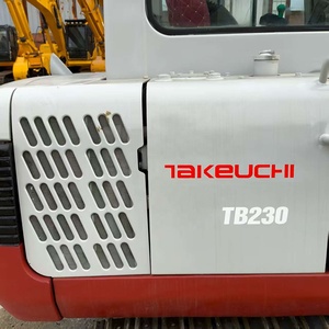 New Arrival Takeuchi tb230 thủy lực Crawler Mini Máy xúc sử dụng đơn vị trên bán giá trị tuyệt vời Mini Máy xúc - Product Image 6