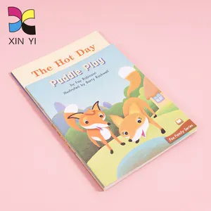 彩色印刷定制廉价软书印刷儿童书籍儿童软封面平装本