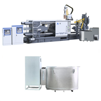 Machine de moulage sous pression hydraulique à chambre froide contrôlée par PLC 800T avec fonctions d'économie d'énergie pour la production de radiateurs