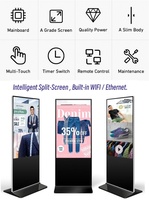OEM ODM ZDHQ Pantalla Digital Vertical de 43-65 Pulgadas con Sistema Android, Táctil Capacitiva LCD A+, para Eventos Deportivos y Estadios de Fútbol